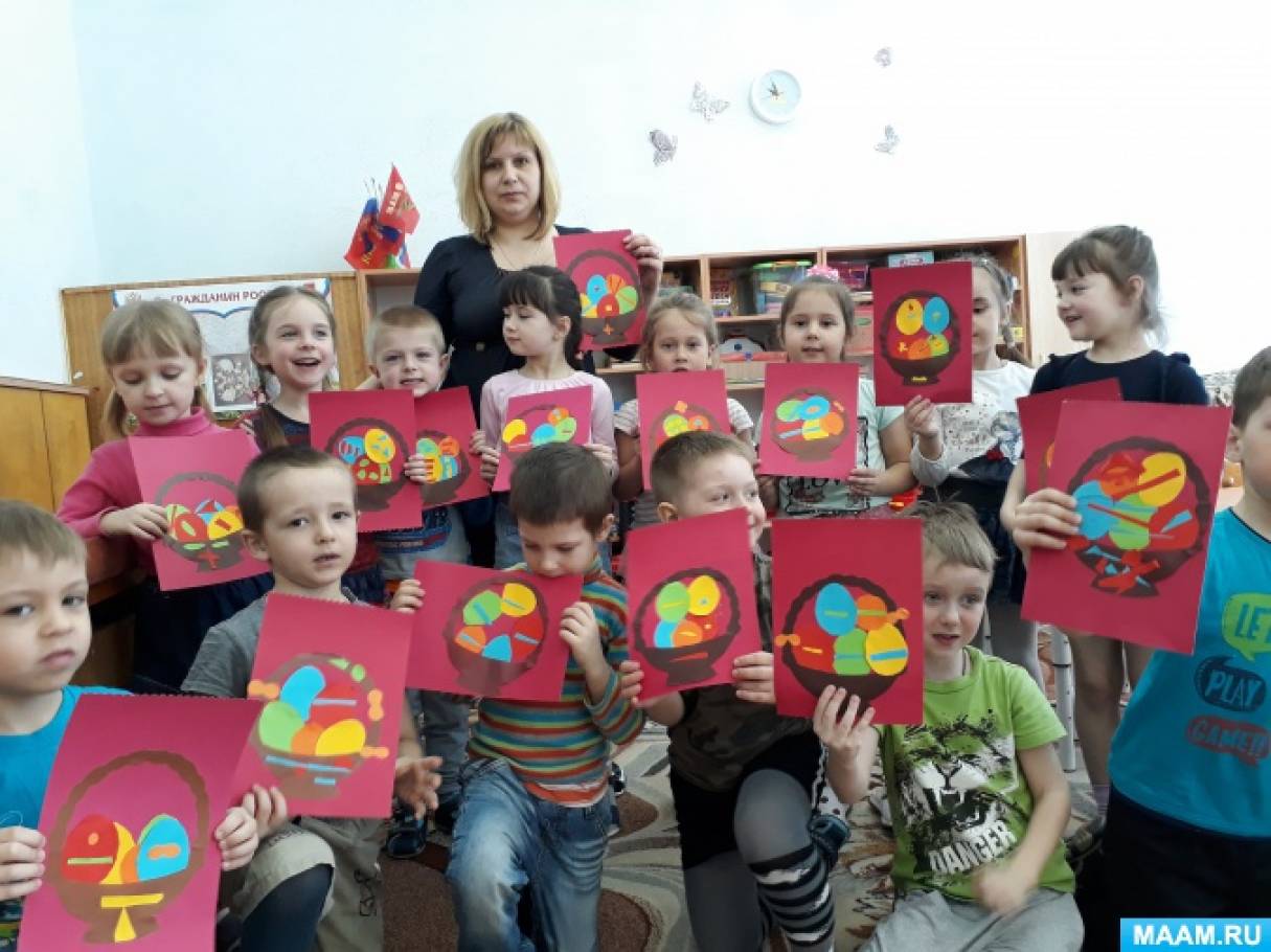 аппликация корзина с яйцами. Смотреть фото аппликация корзина с яйцами. Смотреть картинку аппликация корзина с яйцами. Картинка про аппликация корзина с яйцами. Фото аппликация корзина с яйцами