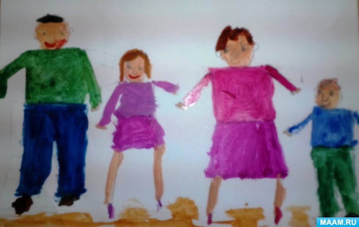 Рисование старшая группа танцуем на празднике. Рисование семья старшая группа. Рисование семья подготовительная группа. Рисование на тему семья в подготовительной. Рисуем семью в старшей группе.