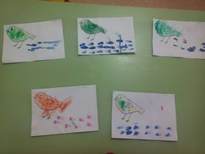 Тема недели птицы в младшей группе. Рисование перелетные птицы младшая группа.