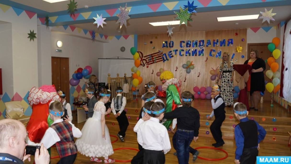 Смотреть фотографию №7 Фото №7 Публикация Фоторепортаж Сценарий выпускного утренника Фабрика звезд год размещена в разделах Выпускной