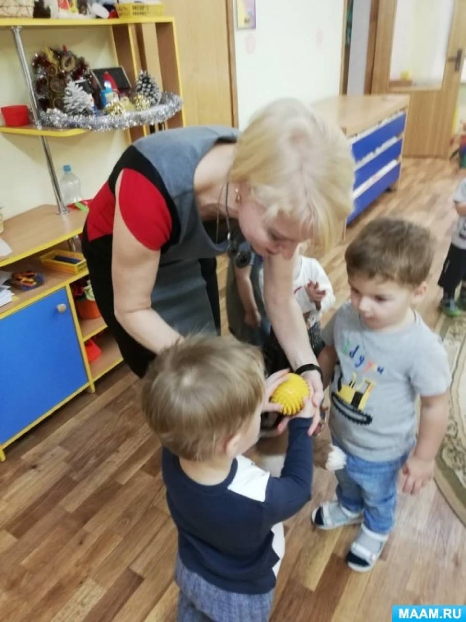 Смотреть фотографию №4 Фото №4 Цель Знакомство с лесным жителем ёжиком