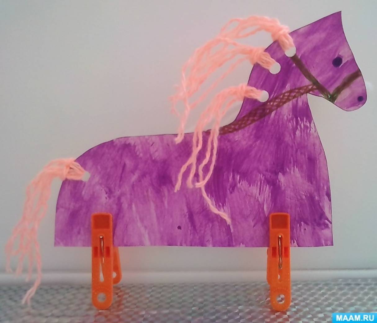 Как сделать лошадь из бумаги оригами