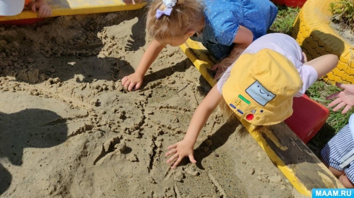 День песочницы в детском саду. Фотоотчет
