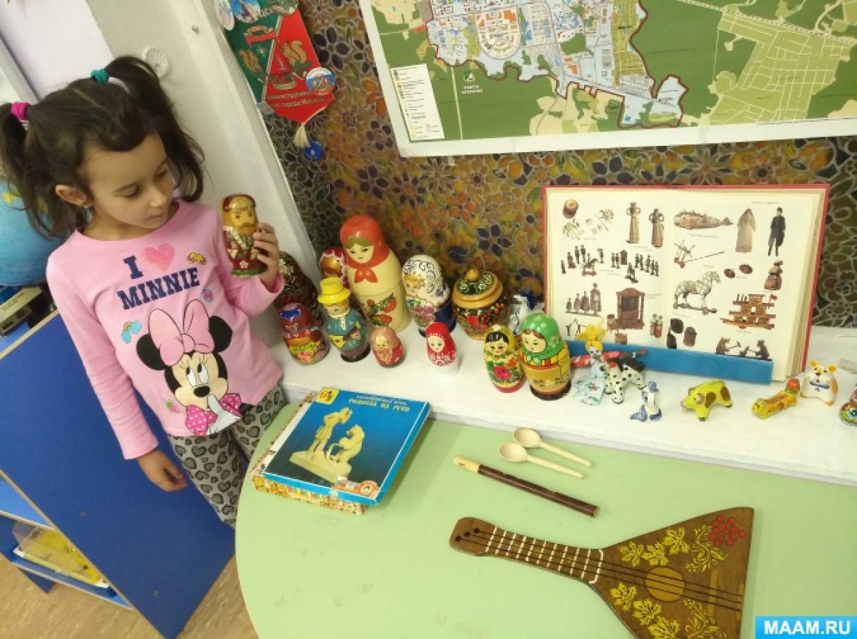 Лепка из соленого теста «Матрешка»