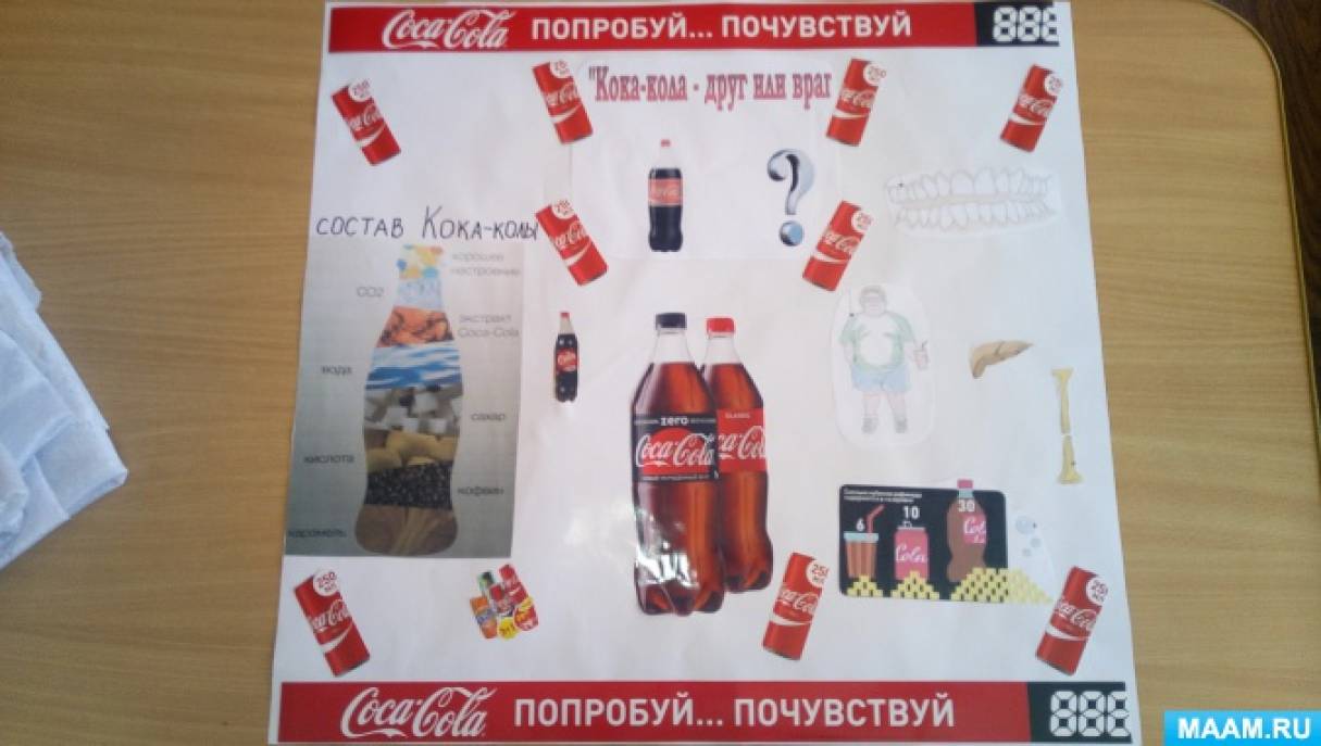 Проект «Кока-кола — польза или вред»