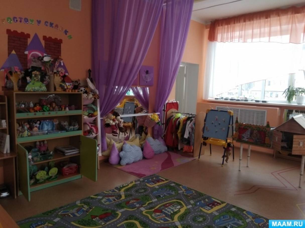Центр театра в группе