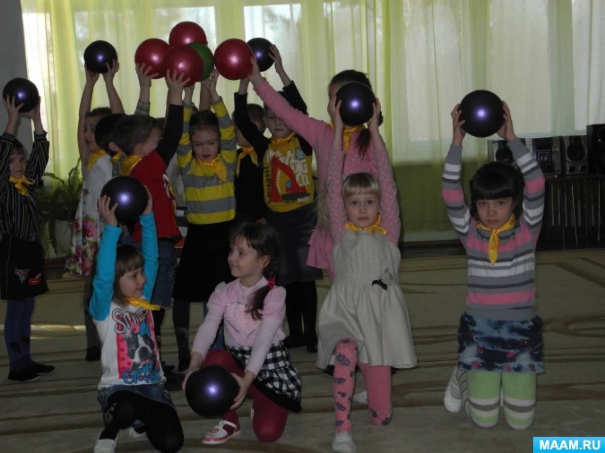 Сценарий спортивного мероприятия в детском саду