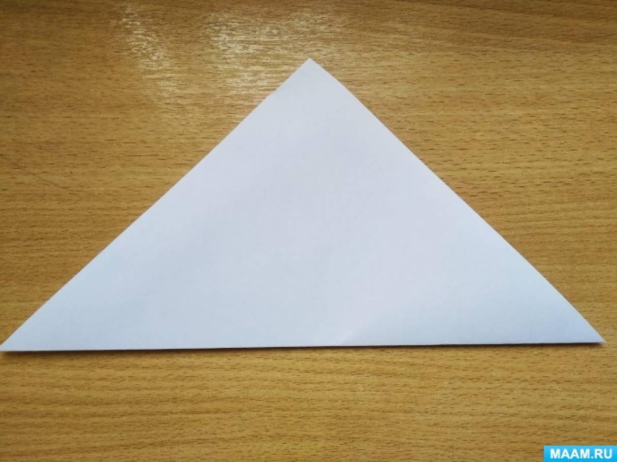 НОД в средней группе по конструированию из бумаги в технике оригами «Лягушки»