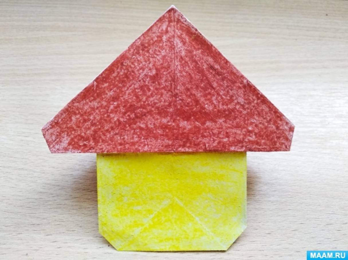 Мастер-класс по оригами «Грибок»