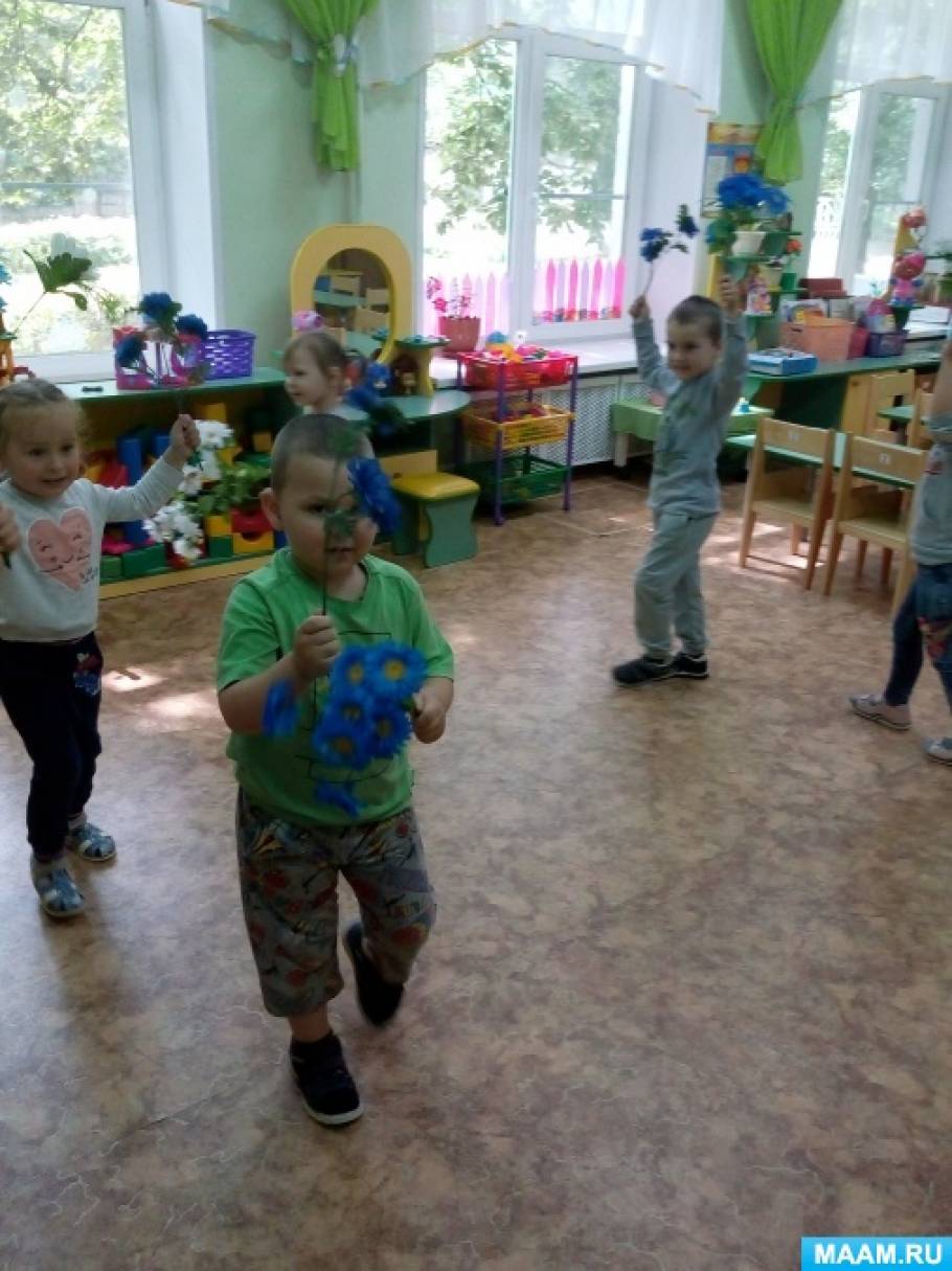 Праздник цветов в садике