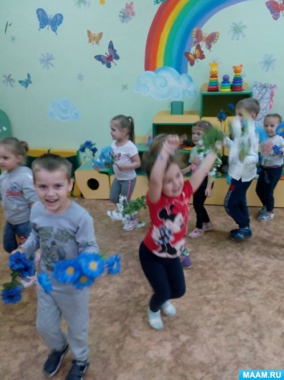 Праздник цветов в садике