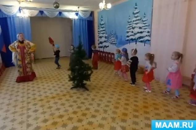 Сценарий развлечения в детском саду «Рождественские Колядки»