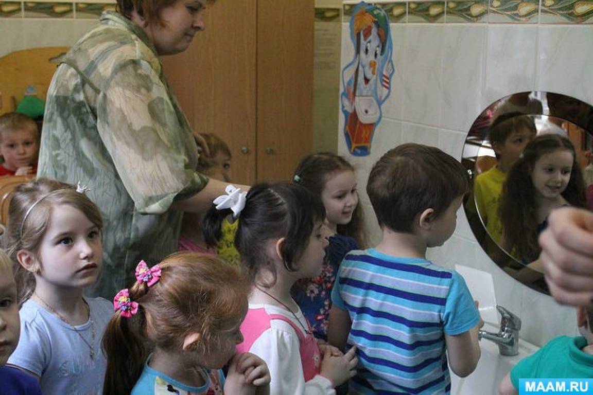 Конспект образовательного события в средней группе «Поможем Вупсеню вымыть руки» Фото Конспект образовательного события в средней группе «Поможем Вупсеню вымыть руки»