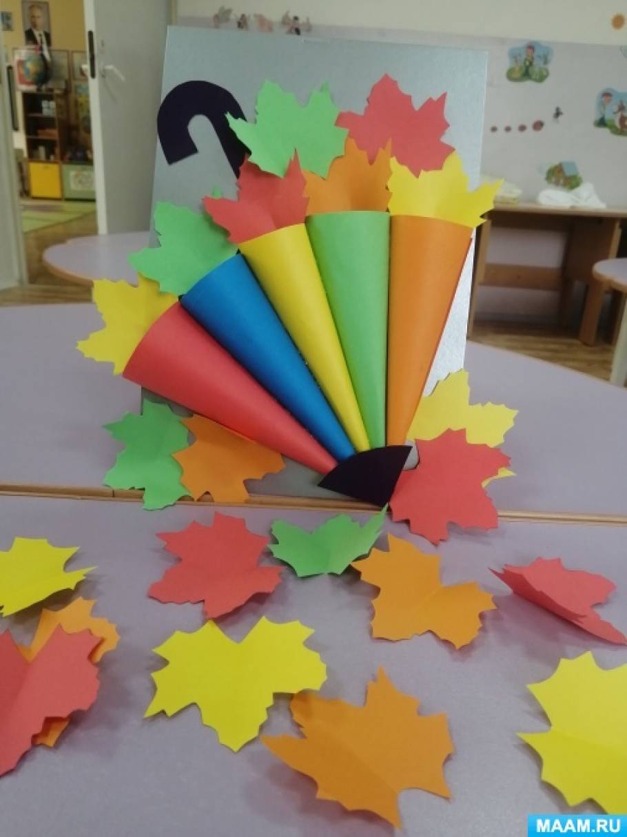 Публикация «Зонтик из цветной бумаги в технике оригами своими руками» размещена в разделах