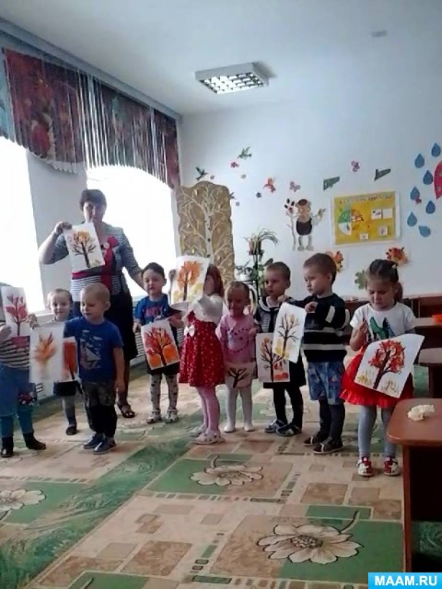 Конспект занятия «Красивое дерево» во второй младшей группе Фото Конспект занятия «Красивое дерево» во второй младшей группе