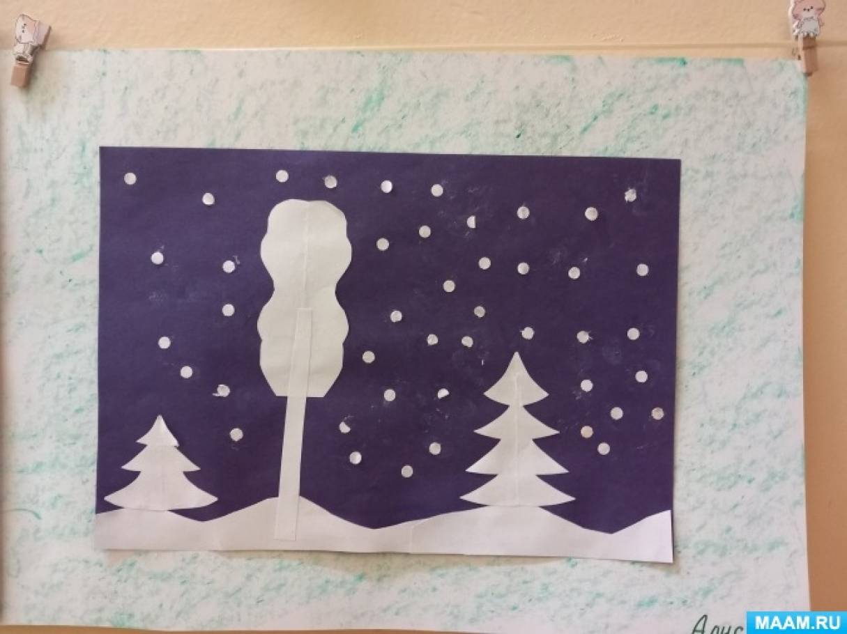 Winter art lesson, Holiday art projects, Kindergarten art projects