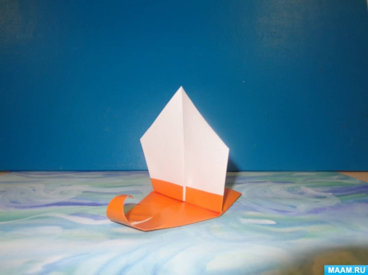 Кораблик из бумаги - 3 лучших способа как сделать пошагово