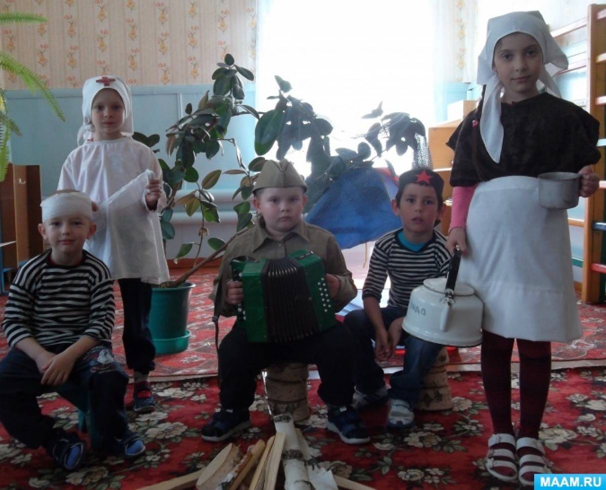 Сюжетная игра-импровизация с детьми старшего дошкольного возраста ...