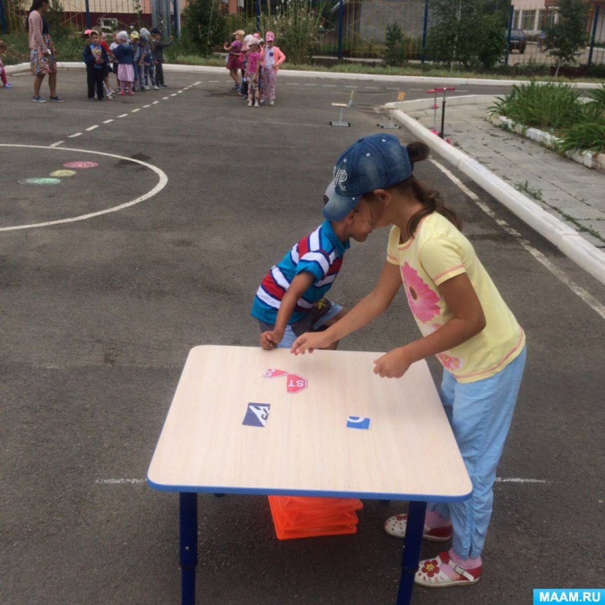 Дорожные развлечения. Аттракцион ПДД купить.