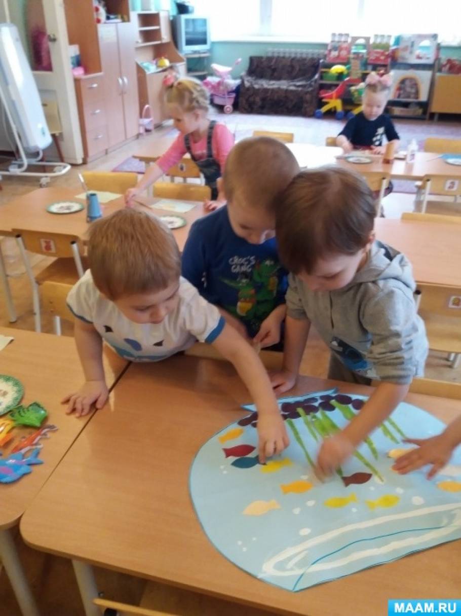 аппликация рыбы в младшей группе. Смотреть фото аппликация рыбы в младшей группе. Смотреть картинку аппликация рыбы в младшей группе. Картинка про аппликация рыбы в младшей группе. Фото аппликация рыбы в младшей группе