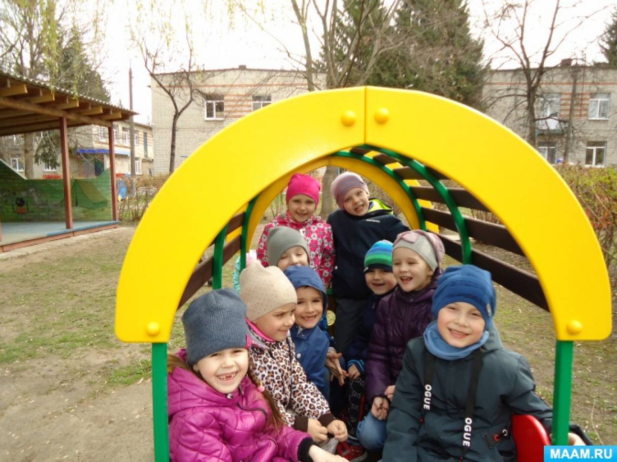 «Наблюдение за весенним небом». Конспект прогулки Фото «Наблюдение за весенним небом». Конспект прогулки