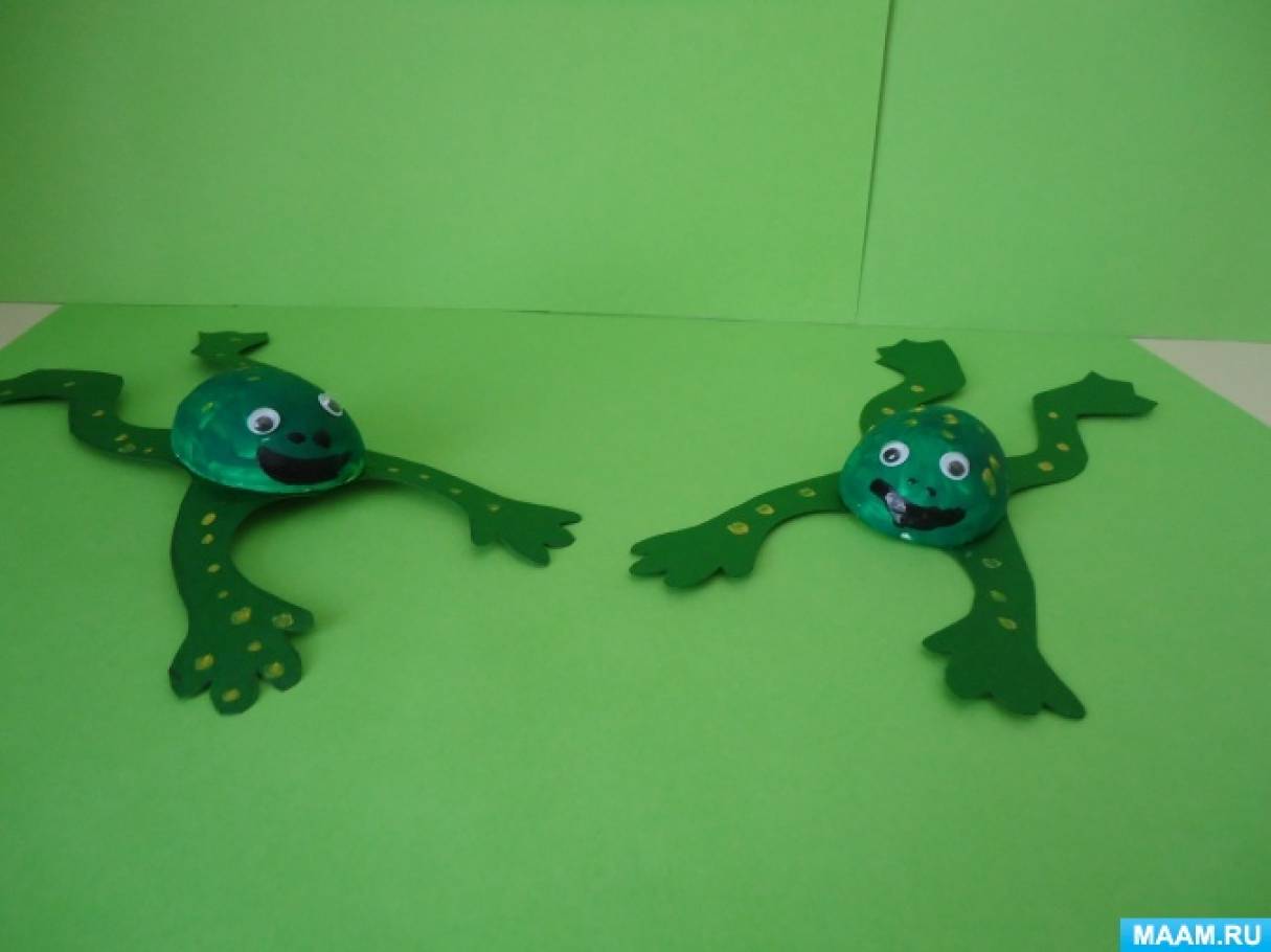 Лягушонок из втулки