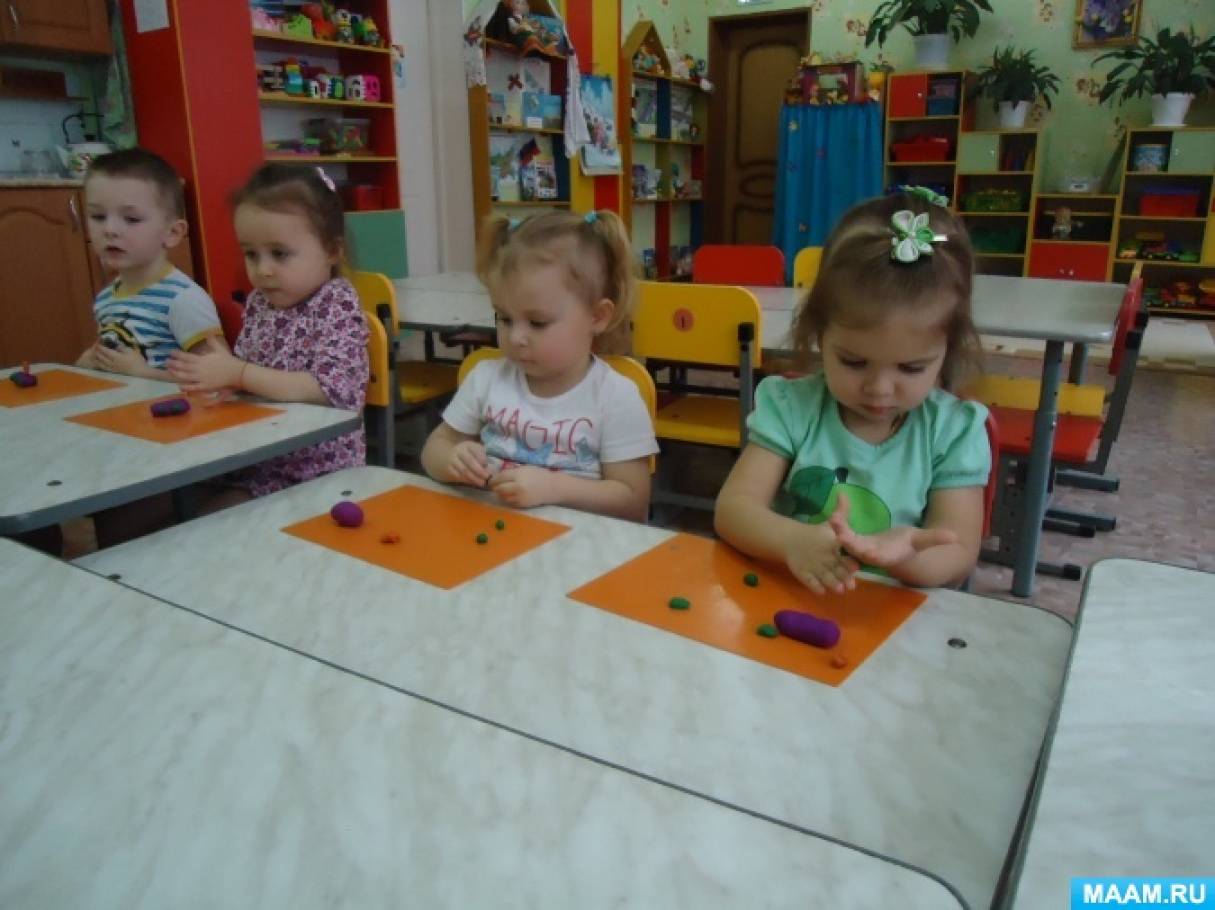 Автомобиль лепка в средней группе
