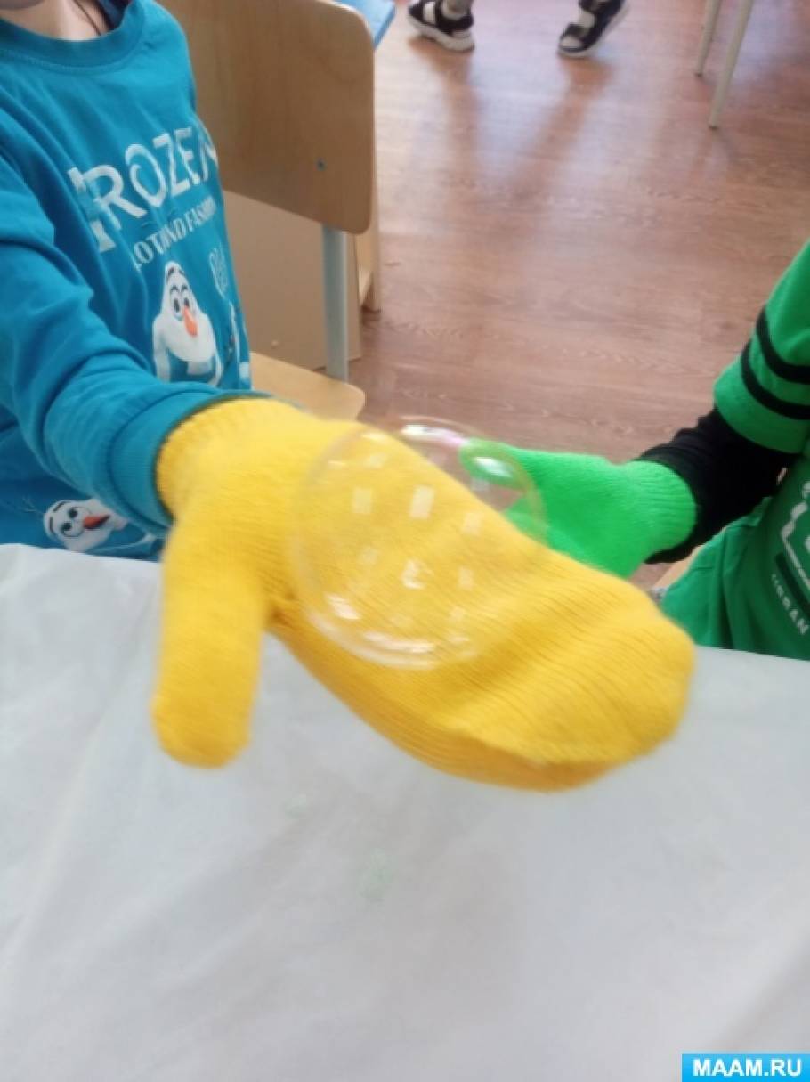 Проект «Тайны мыльных пузырей» для детей 5–6 лет