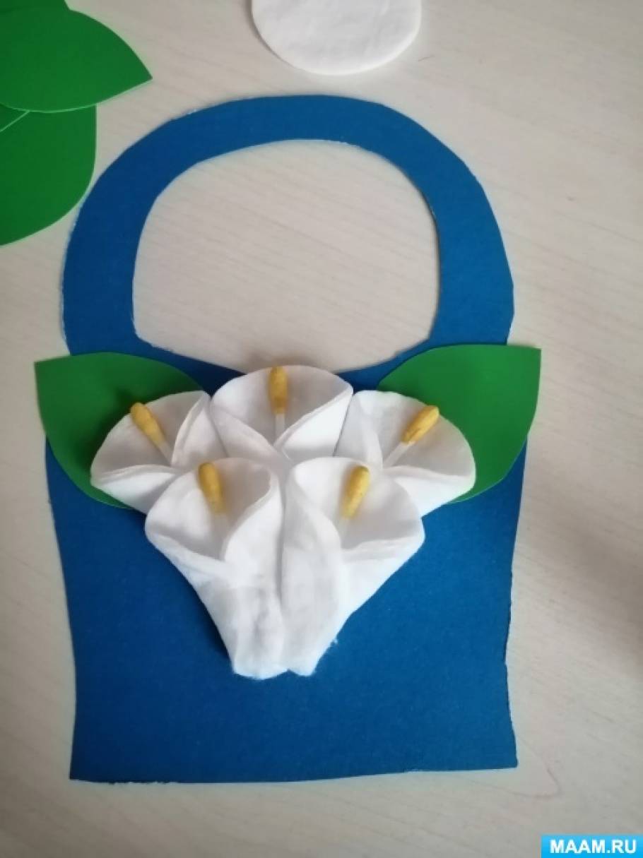 Как сделать корзинку в садик