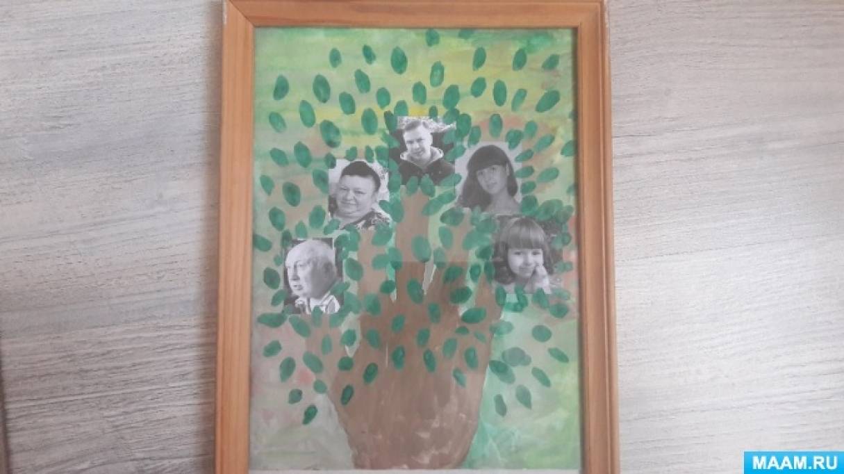 Семейное древо своими руками с пошаговыми фото