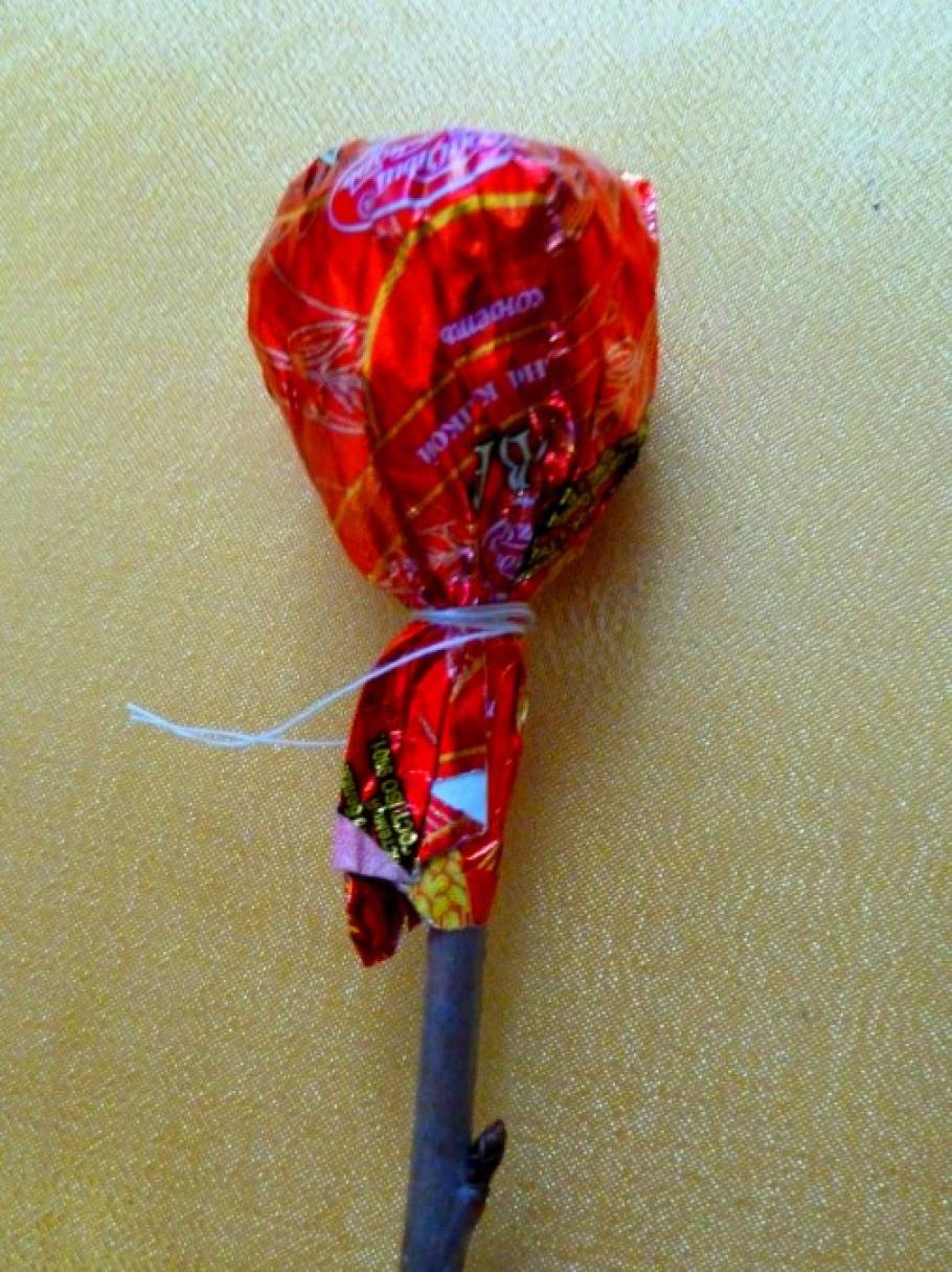 Букет из конфет своими руками: мастер-классы с фото