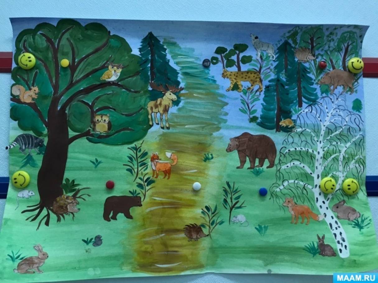 Лесные звери старшая группа. Лес детские аппликации. Аппликация на тему лес. Рисование животные в лесу старшая группа. Рисование с детьми подготовительной группы.