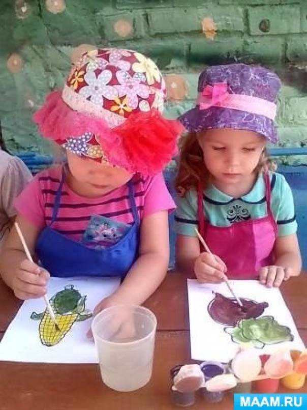 Детям 3 лет о пользе овощей и фруктов