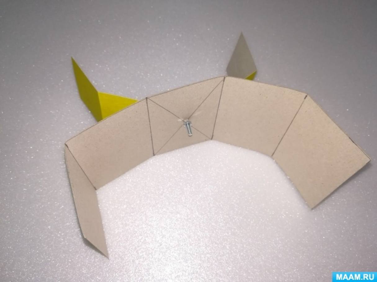 Варианты складывания оригами в виде робота