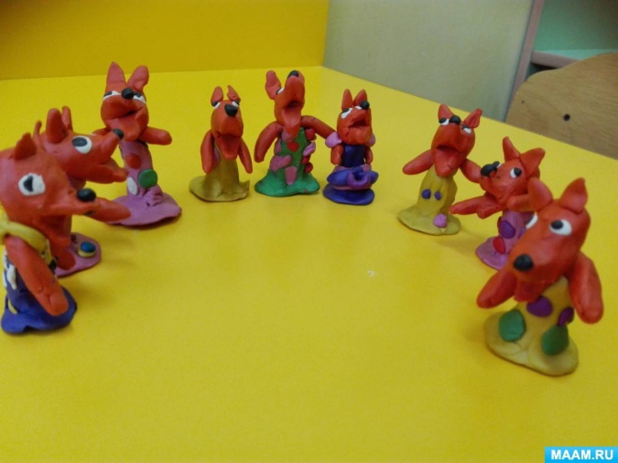 лепка пальчиковый театр в подготовительной группе. сюжетная лепка в старшей группе. лепка зайчик. театр своими руками для детского сада. лепка в средней группе.