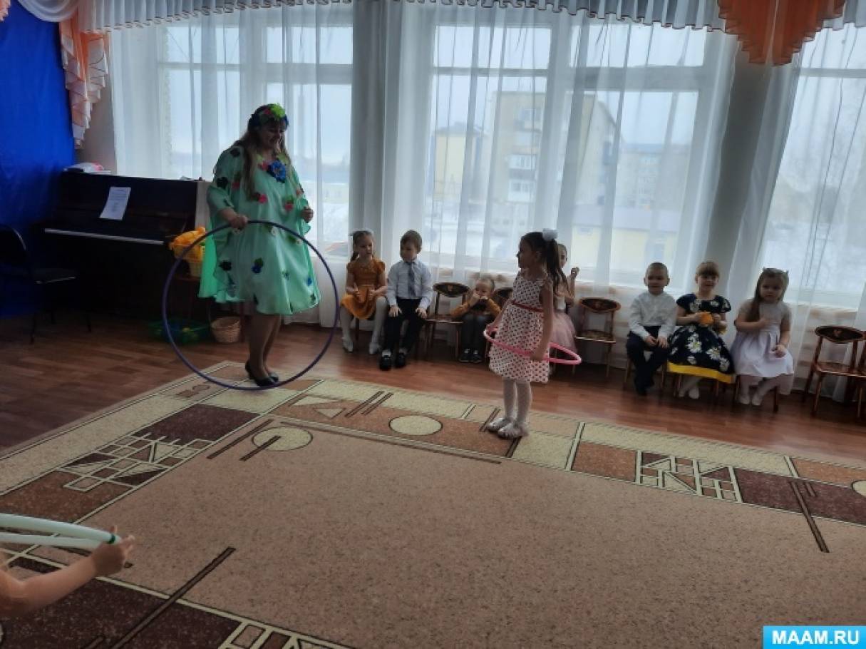 сценарии 8 марта для дошкольников старшего возраста