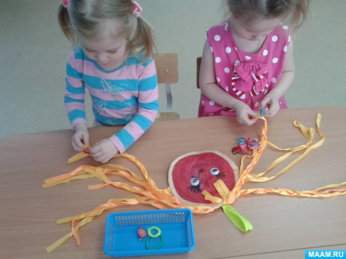Полифункциональная развивающая игрушка-игровое пособие для дошкольников «Солнышко»