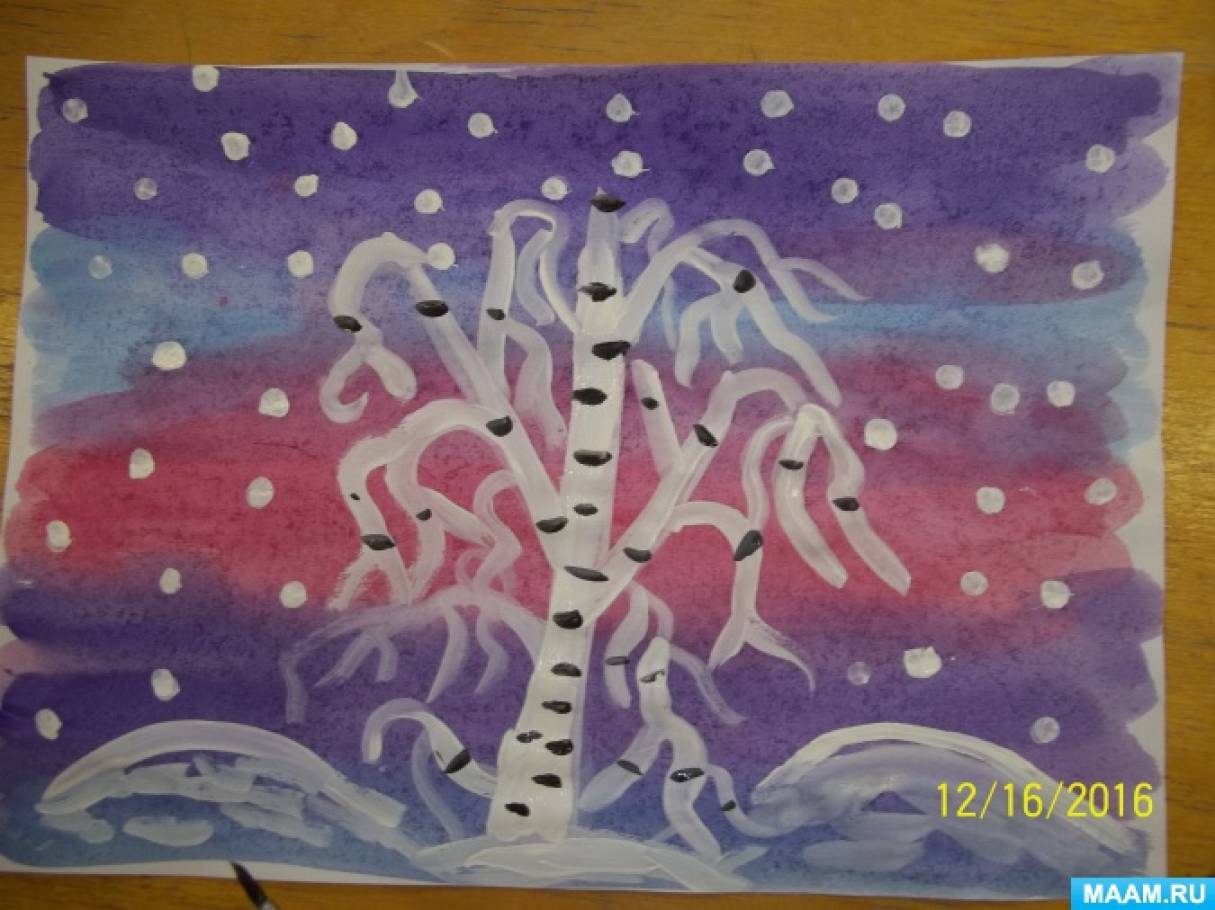 колдина зимний пейзаж средняя группа рисование. зимний пейзаж подготовительная группа. рисование на зимнюю тему в средней группе. зимнее рисование в подготовительной группе. колдина зимний пейзаж средняя группа рисование.