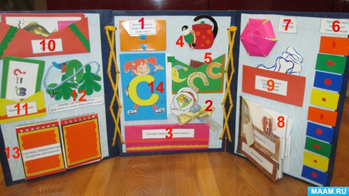 логопедический лэпбук