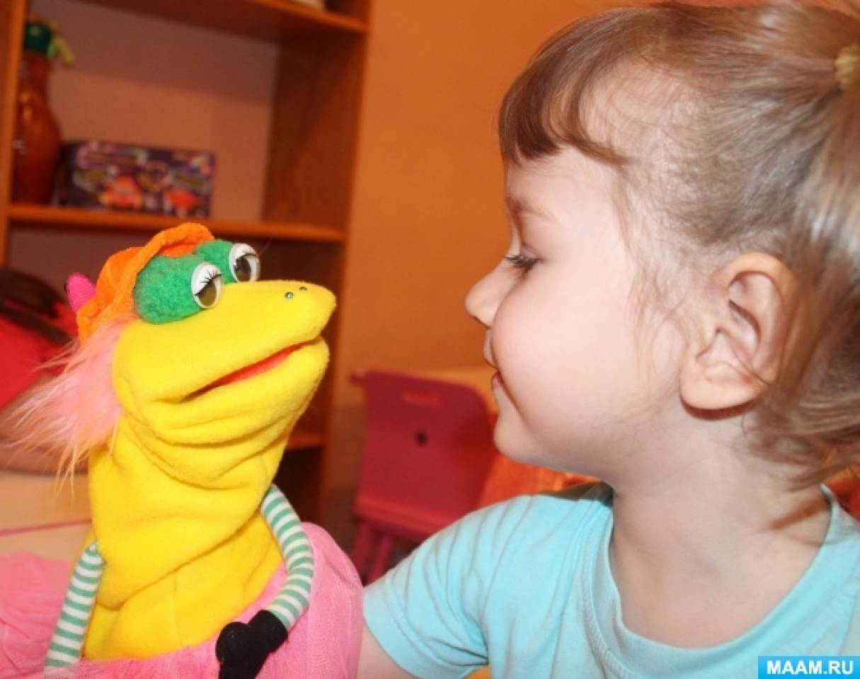 Консультация «Кукла-говорилка — дидактический помощник в детском саду»