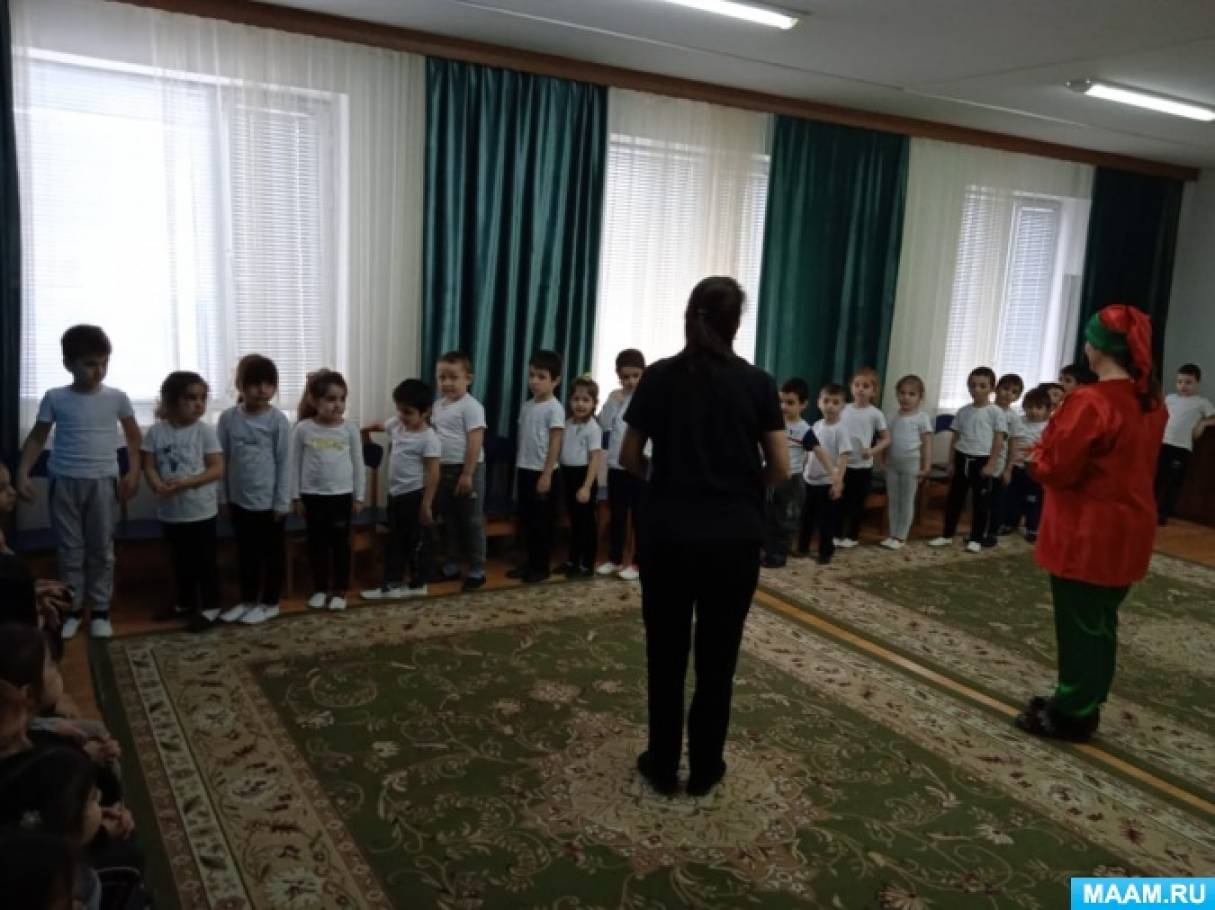 Сценарий физкультурного досуга для воспитанников 5–6 лет «В стране игр народов Дагестана»