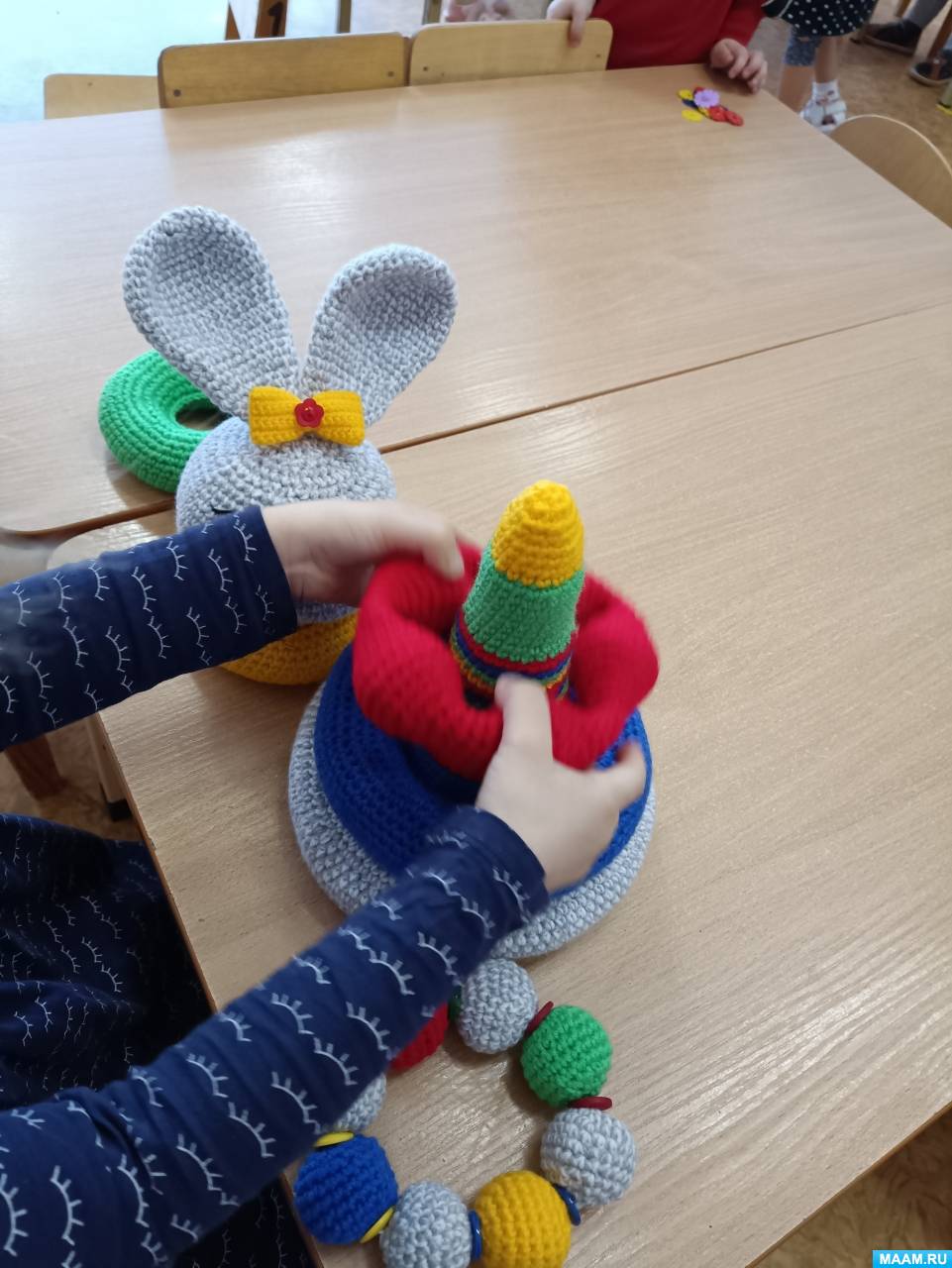 Дидактическая игра «Собери пирамидку» в младшей группе (4 фото ...