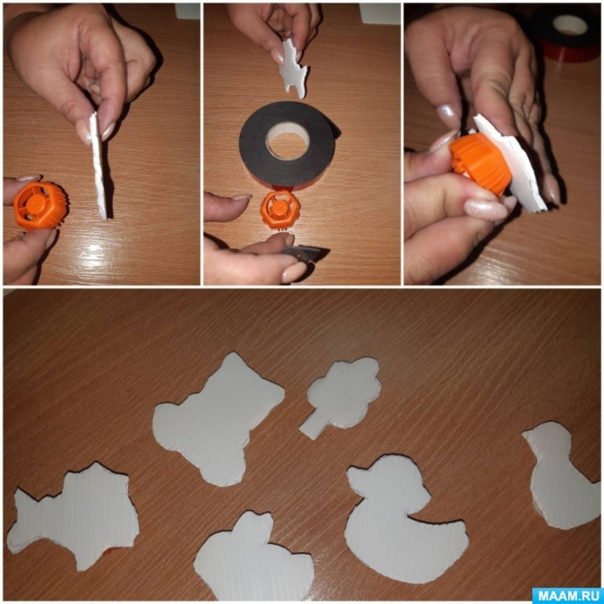 Нетрадиционная игра по ИЗО «Веселые трафаретики» (4 фото). Воспитателям ...