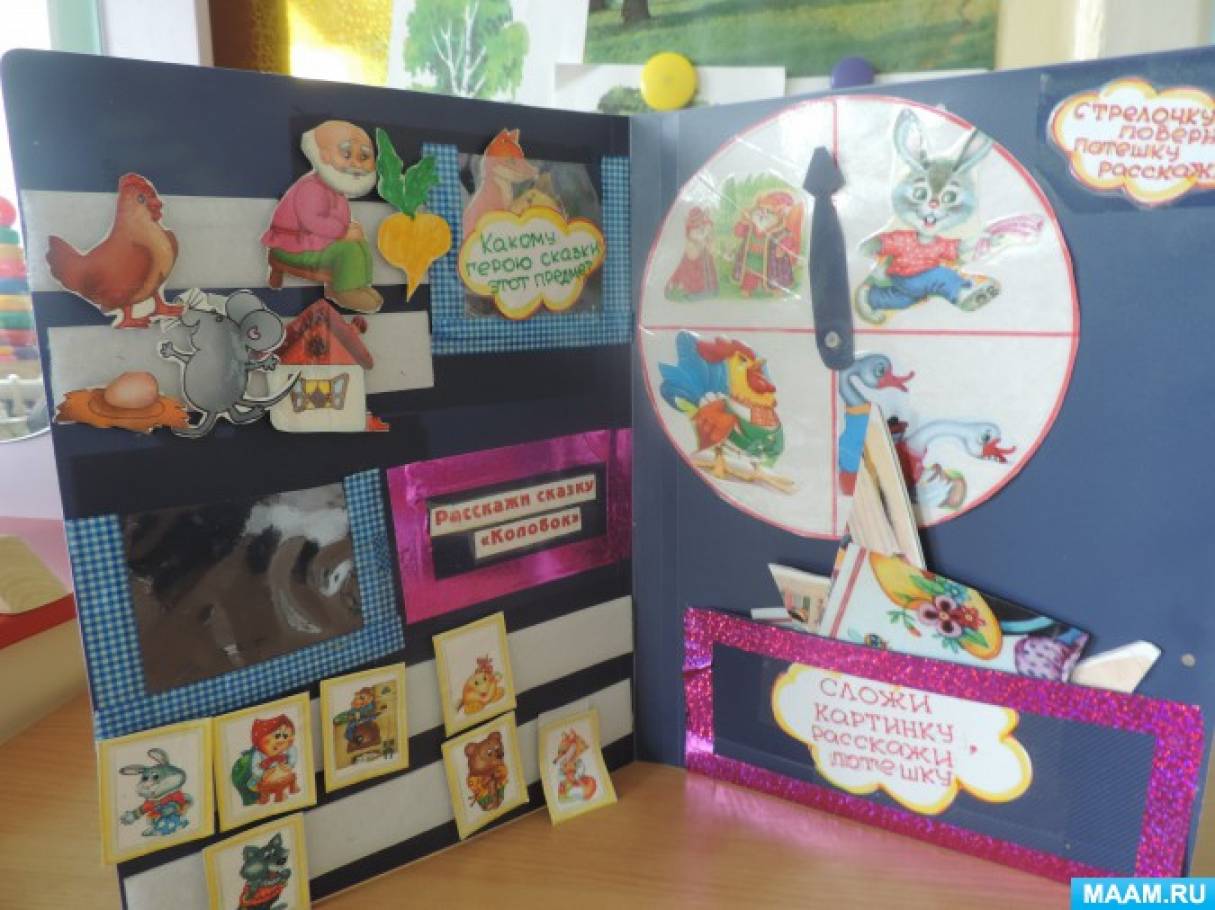 Лэпбук «Устное народное творчество» (7 фото). Воспитателям детских садов,  школьным учителям и педагогам - Маам.ру