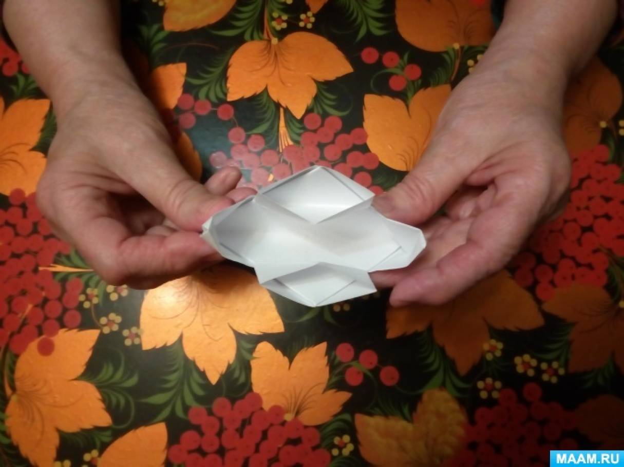 Оригами из бумаги пароход с двумя трубами