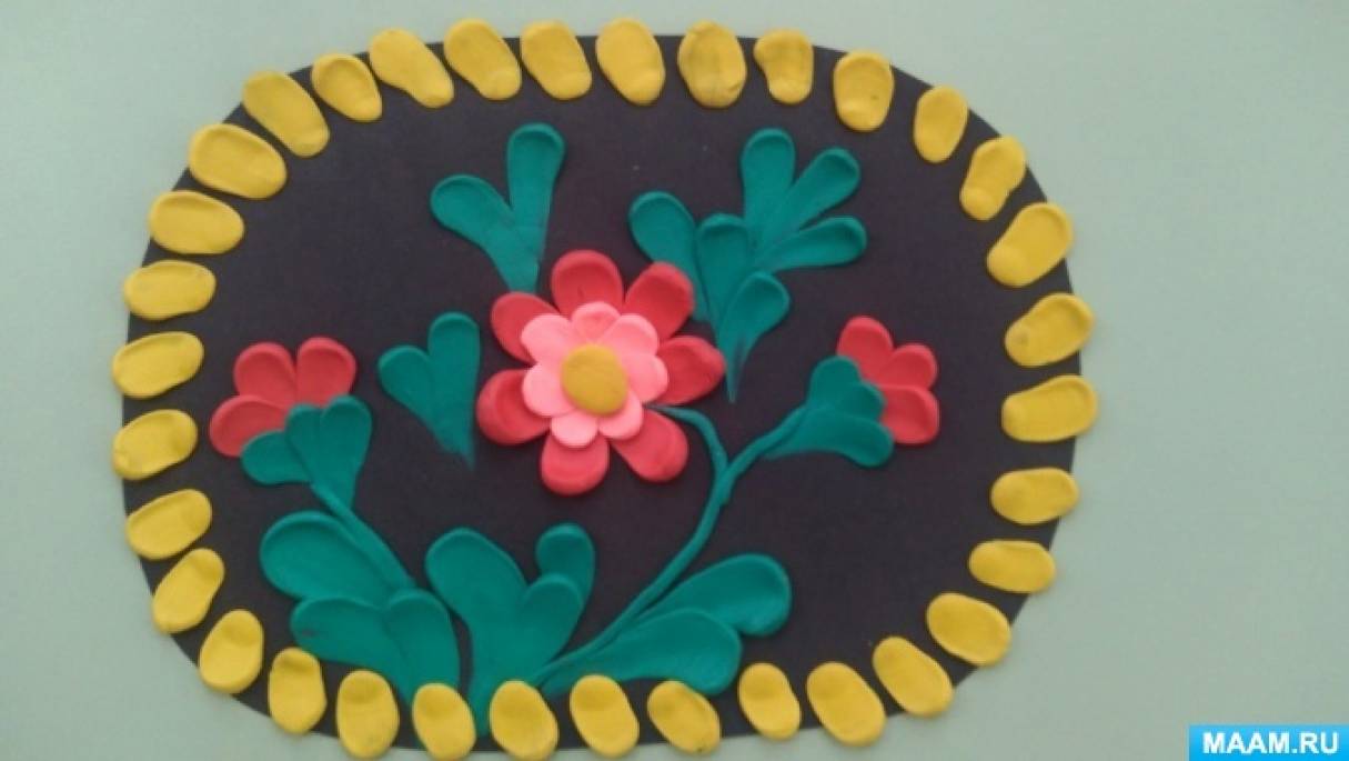 Мастер-класс для детей «Русская народная роспись в нетрадиционной ...