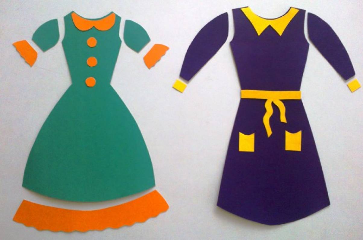 Платье для мамы младшая группа. Аппликации на одежду. Платье для мамы аппликация в детском саду. Рисование платье для мамы старшая группа. Одежда из бумаги для детей.