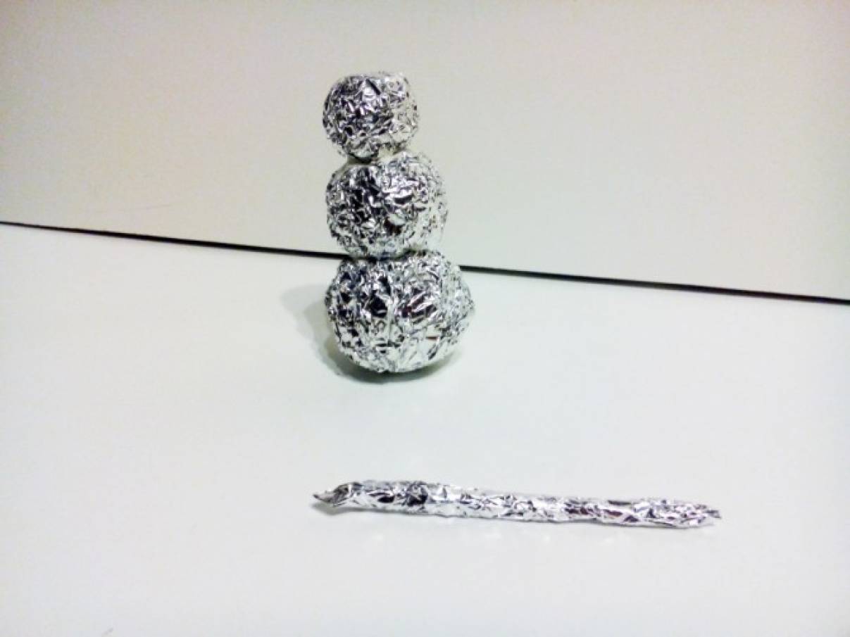 Игрушки из фольги. Снеговик из фольги. Как сделать снеговика из фольги. Снеговик своими руками поделка в школу из фольги. Снеговик из ниток.