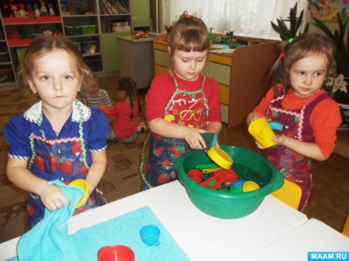 Проект «Мир посуды» в группе общеразвивающей направленности для детей 4–5 лет.
