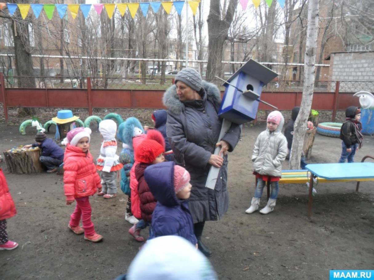 НОД «День птиц» в подготовительной группе